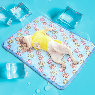 Summer Cooling Mats Blanket Ice Pet Dog Bed Mats For Dogs Cats Sofa Portable Tour Camping Yoga Sleeping