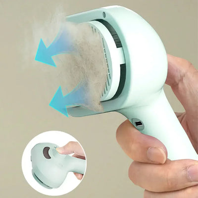 Upgraded Pet Spray Grooming Comb Steamy Floating Hair Removal Cleaning Steam Brush Styling for Dogs Cats