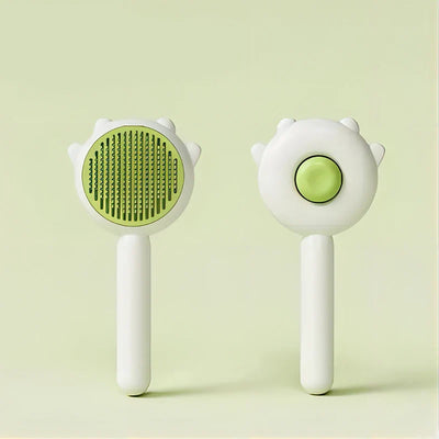Three Colors Pet Comb One-Key Hair Removal Cleaning Brush Magic Massage Grooming The Cat Hair Brush Is Easy