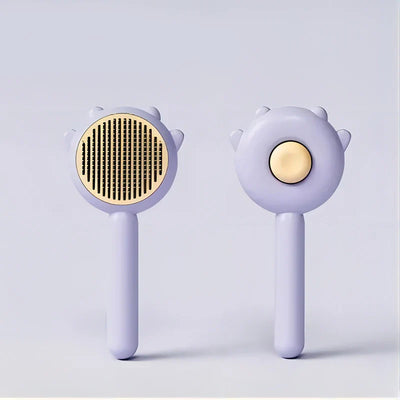 Three Colors Pet Comb One-Key Hair Removal Cleaning Brush Magic Massage Grooming The Cat Hair Brush Is Easy