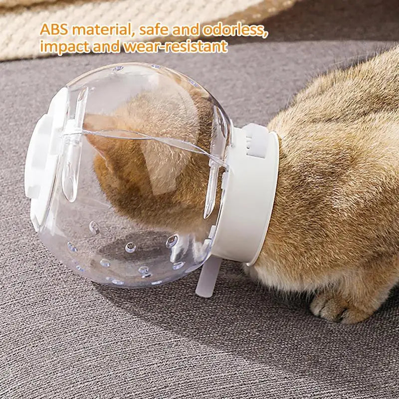 Cat Muzzle Cat Grooming Masque Clear Cat Adjustable Hood Pet Grooming Cover Accessory Prevent from Cats