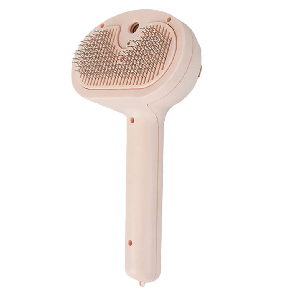 Cat Steam Brush Hair Remover Brush Multi-Function Cat Shedding Comb Floating Hair Brush Dematting