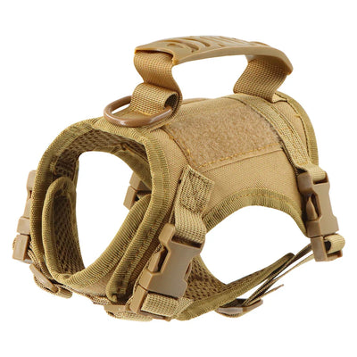 Cat Harness Leash Tactical Vest Small Dog Kitten Military Harness  Escape Proof Full Body Breathable For Puppy Walking