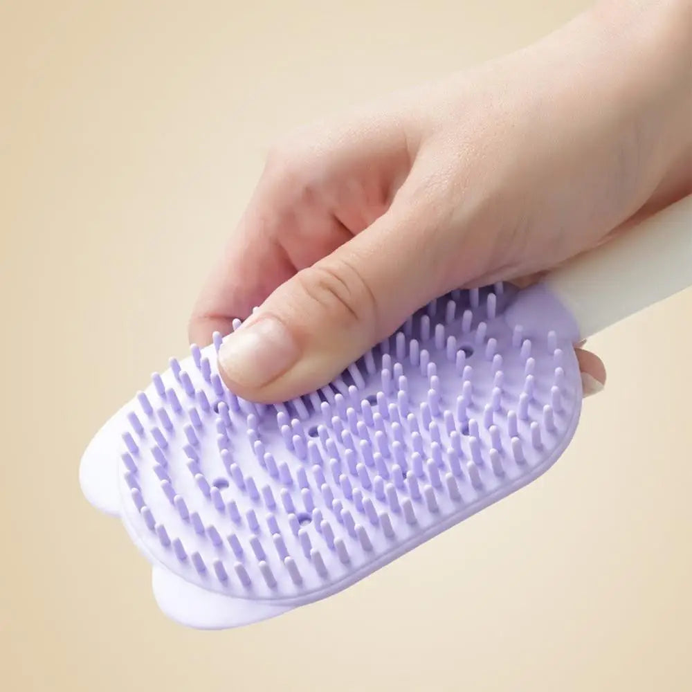 Cat Brushes For Indoor Cats Pet Massage Brush Double-Sided Cat Tongue Comb Soft Cat Deshedding Comb Cat Tongue