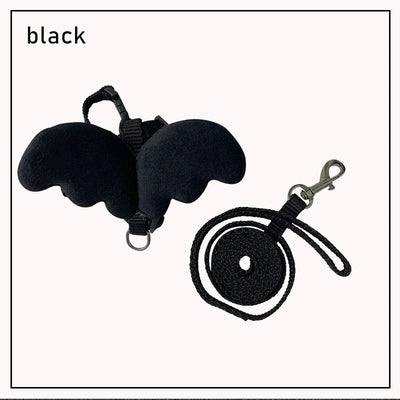 Angel Wings Pet Harness and Leash Set for Cats Puppy Rabbit Cute Cat Harnesses Kitten Accessories artículos para