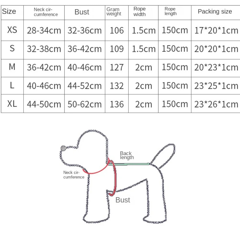 Creative Cute Pet Harness Leash Anti-Escape Adjustable Dog Collar Harness No Pull Cat Chest Strap Vest