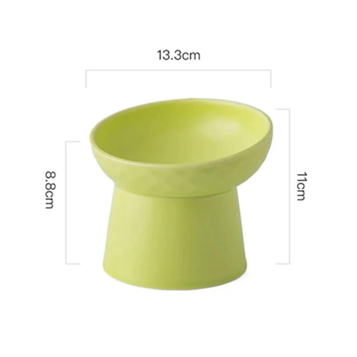 Cat Nordic Style Food Water Bowl Pet Animal Ceramic Eating Dishes High Foot Raised Puppy Cats Matte Bowls