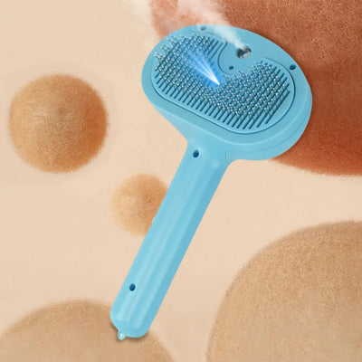 Cat Steam Brush Hair Remover Brush Multi-Function Cat Shedding Comb Floating Hair Brush Dematting