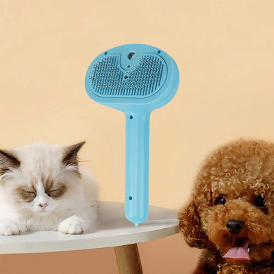 Cat Steam Brush Hair Remover Brush Multi-Function Cat Shedding Comb Floating Hair Brush Dematting