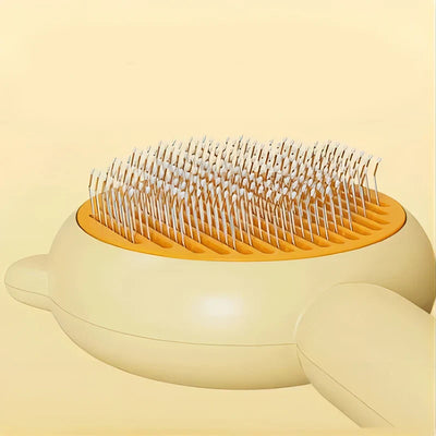 Three Colors Pet Comb One-Key Hair Removal Cleaning Brush Magic Massage Grooming The Cat Hair Brush Is Easy