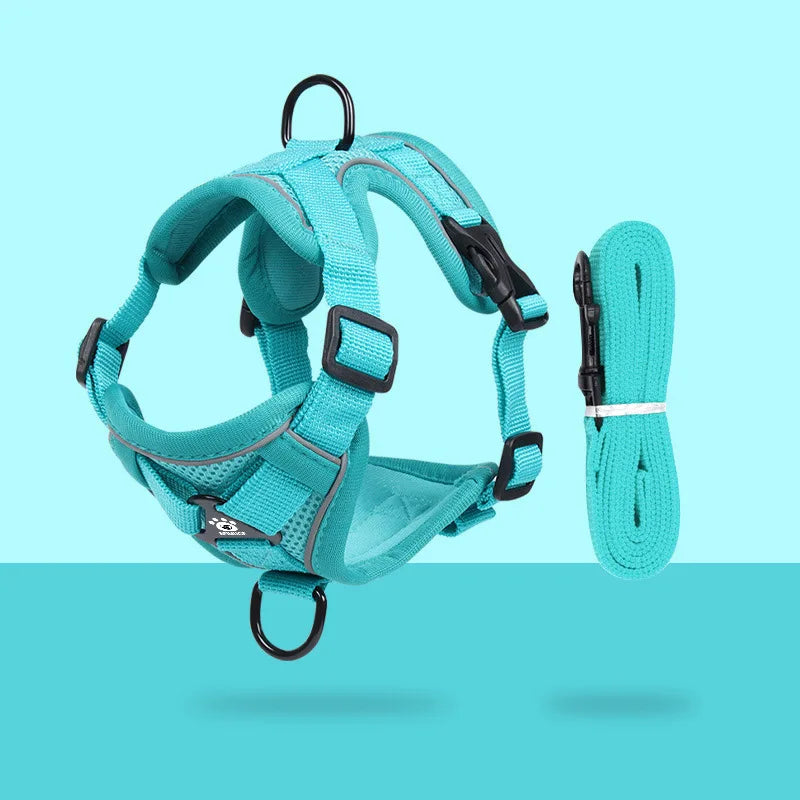 Cat Harness and Leash for Walking, Escape Proof Soft Adjustable Vest Harnesses for Cats, EasyControl