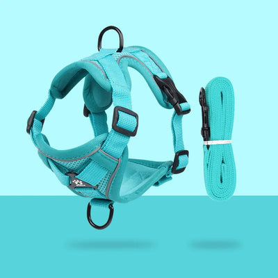 Cat Harness and Leash for Walking, Escape Proof Soft Adjustable Vest Harnesses for Cats, EasyControl